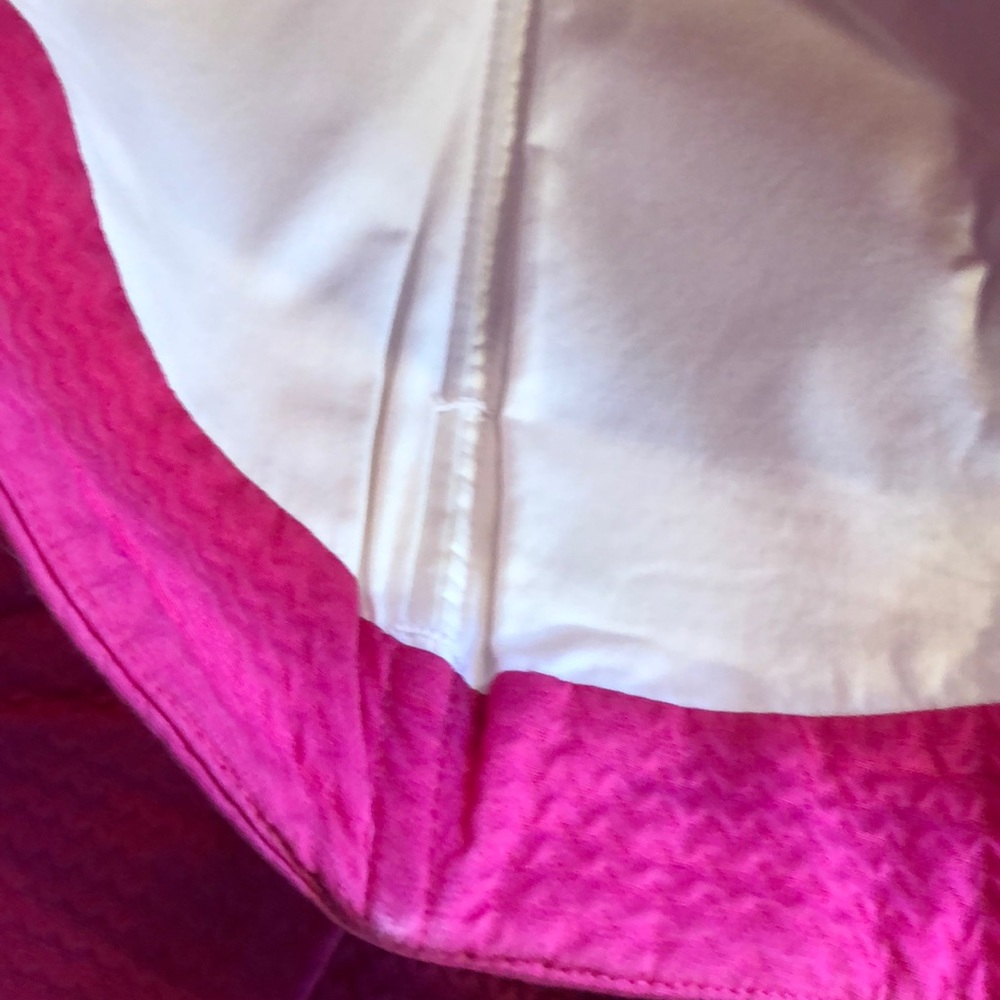 Pink + Green Lily Pulitzer Dress w Front Pockets - Picture 5 of 8